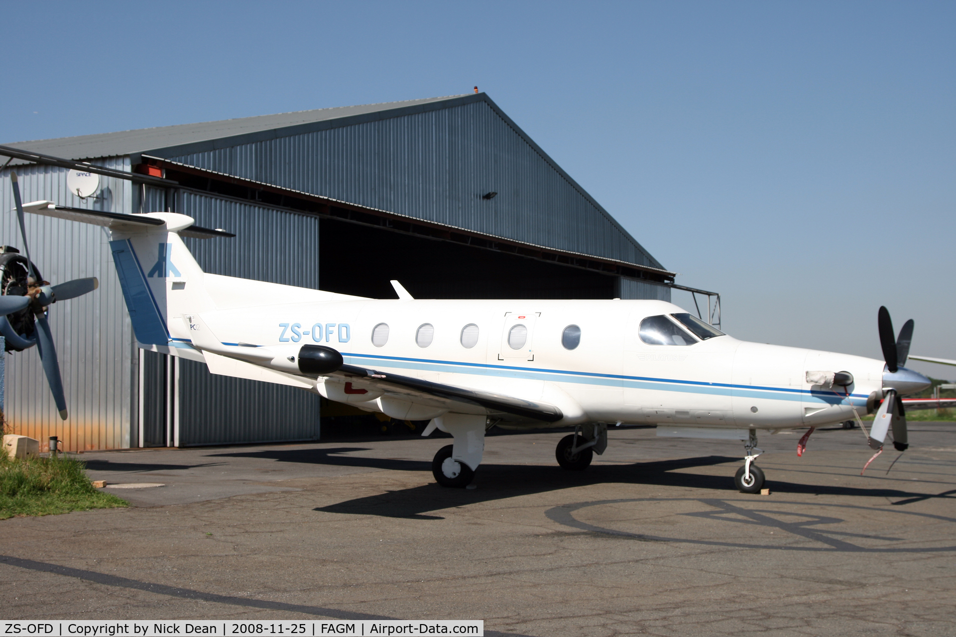 ZS-OFD, 1998 Pilatus PCXII C/N 208, FAGM