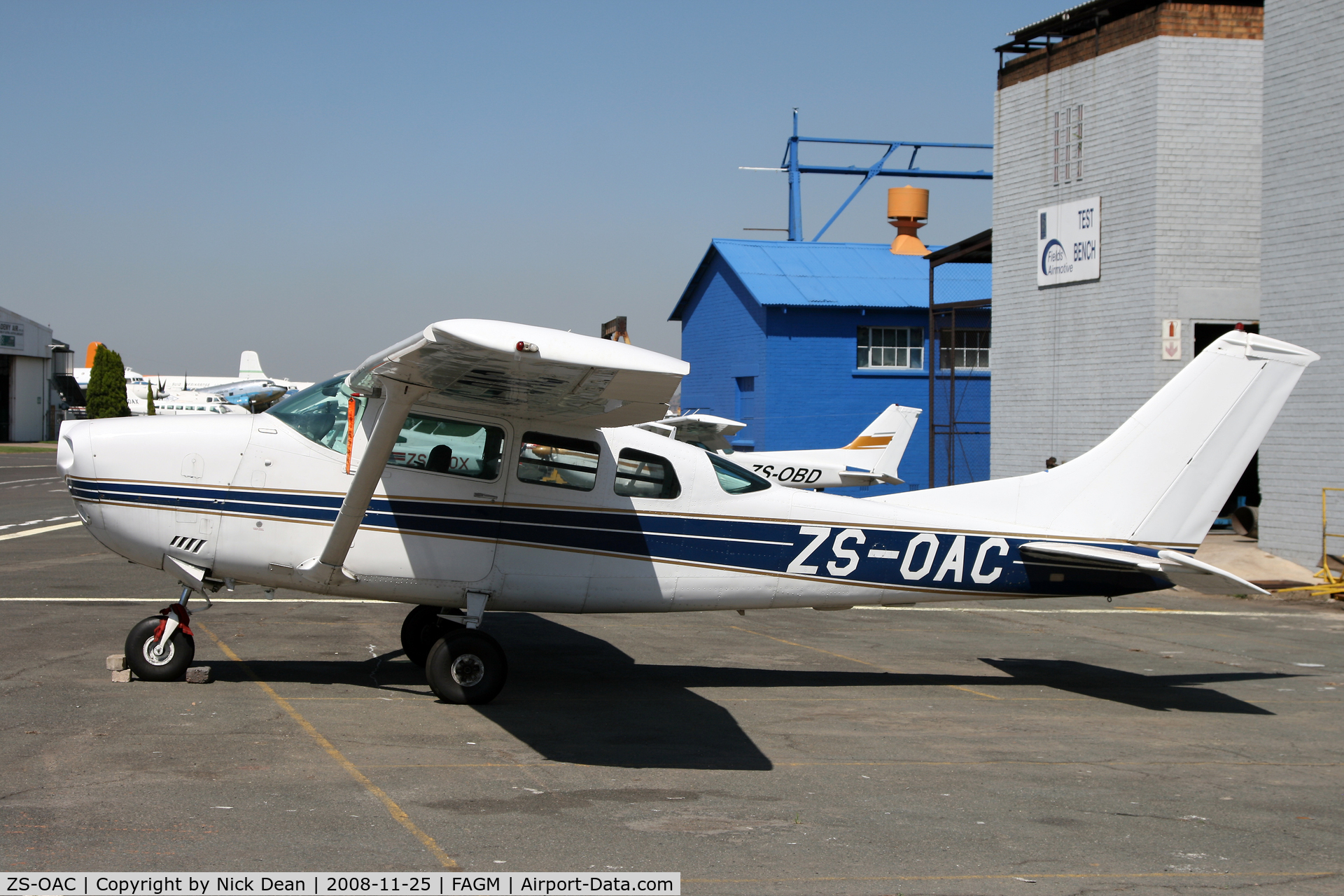 ZS-OAC, Cessna TU206F Turbo Stationair C/N U206-03499, FAGM