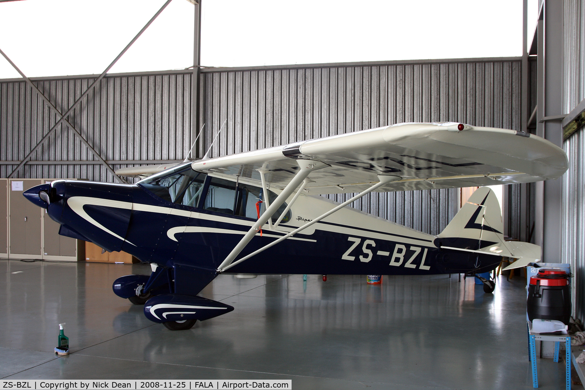 ZS-BZL, Piper PA-14 Family Cruiser C/N 14-132, FALA