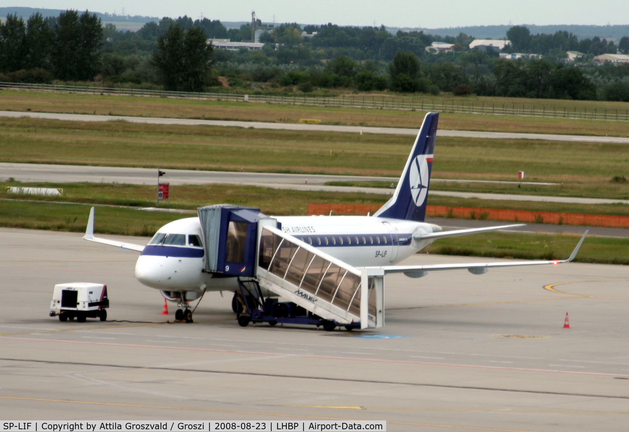 SP-LIF, 2006 Embraer 175STD (ERJ-170-200STD) C/N 17000154, Ferihegy 2. International Airport - LHBP - Hungary