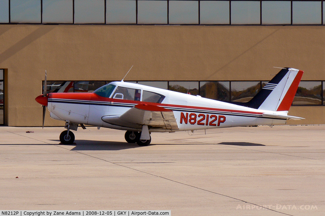 N8212P, 1963 Piper PA-24-250 Comanche C/N 24-3465, At Arlington Municipal