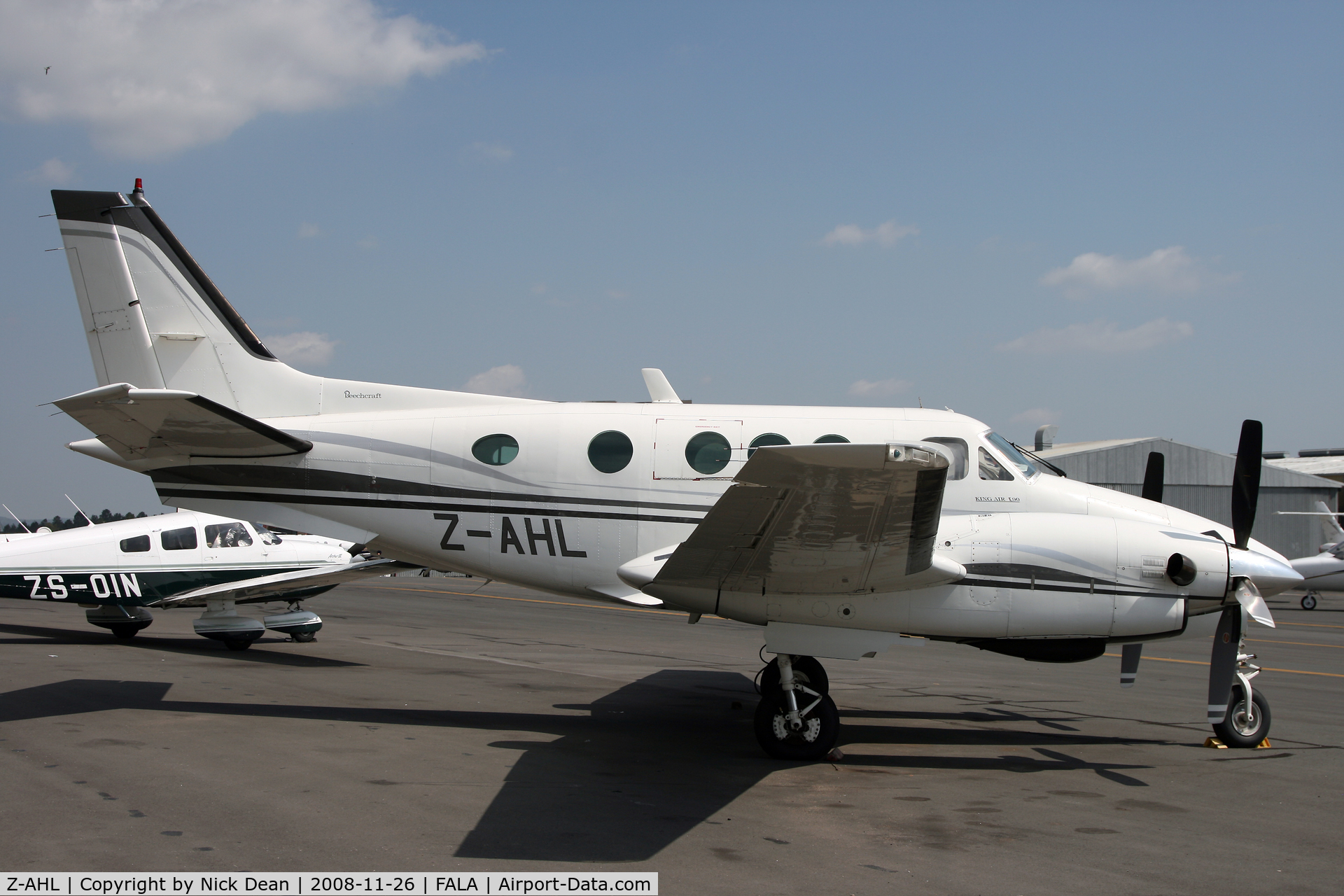 Z-AHL, 1977 Beech E90 King Air C/N LW-205, FALA