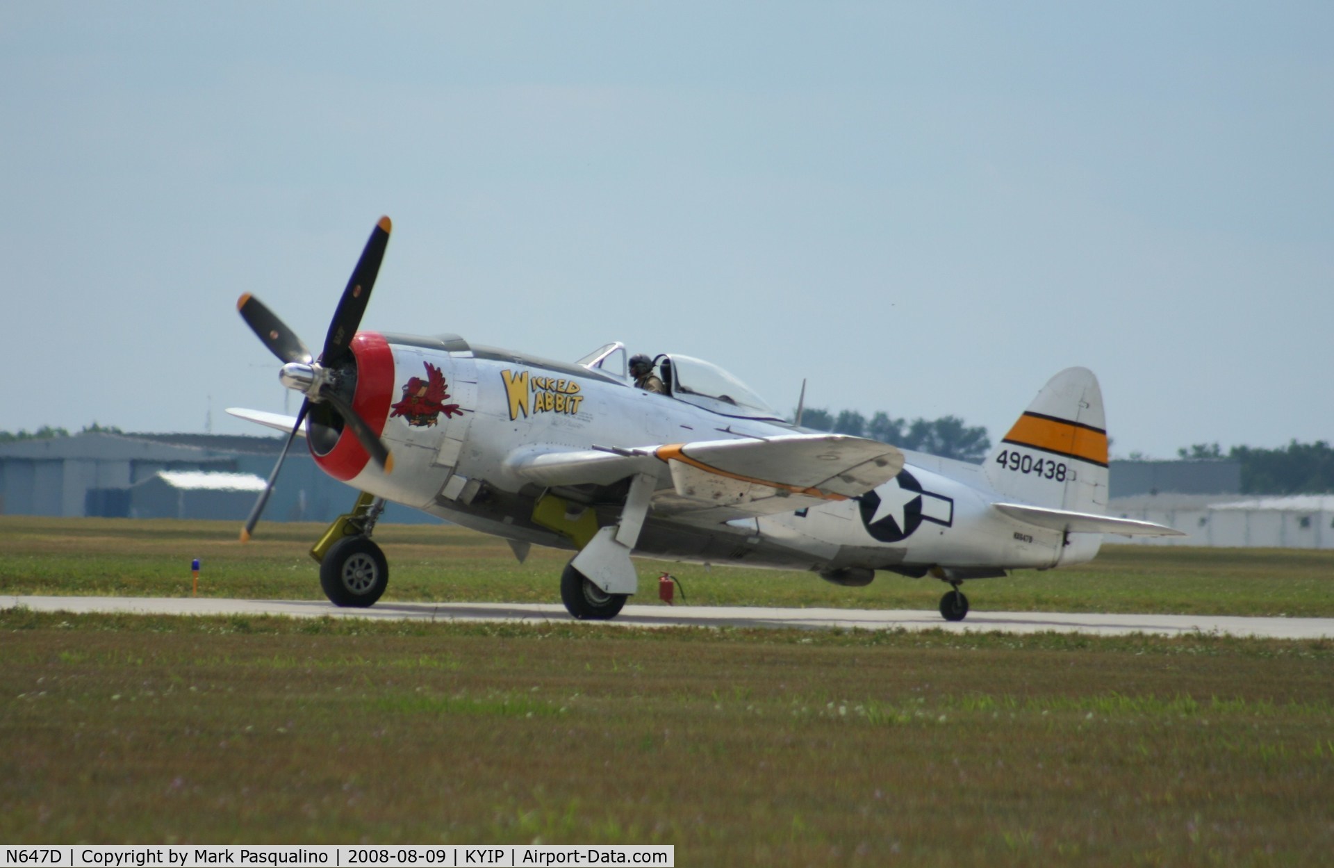 N647D, 1944 Republic P-47D Thunderbolt C/N 8955583, Republic P-47D