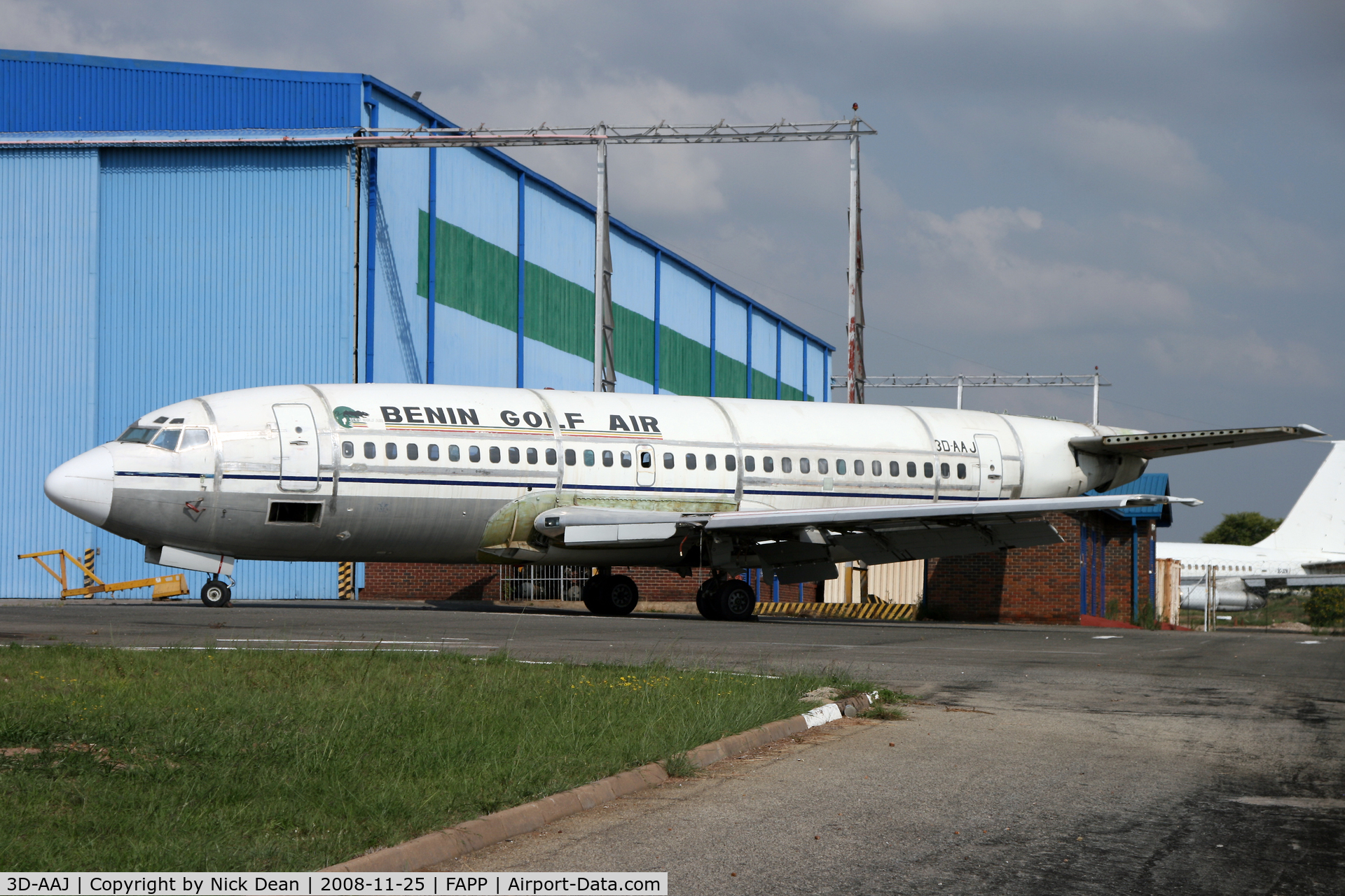 3D-AAJ, 1968 Boeing 737-222 C/N 19075/97, FAPP Polokwane Intl. formerly Pietersburg