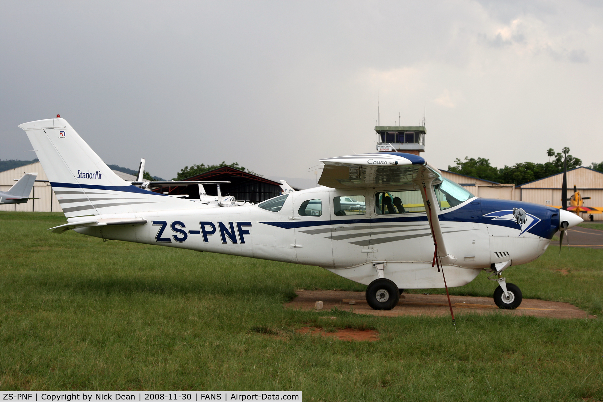ZS-PNF, Cessna U206F Stationair Stationair C/N U20603292, FANS