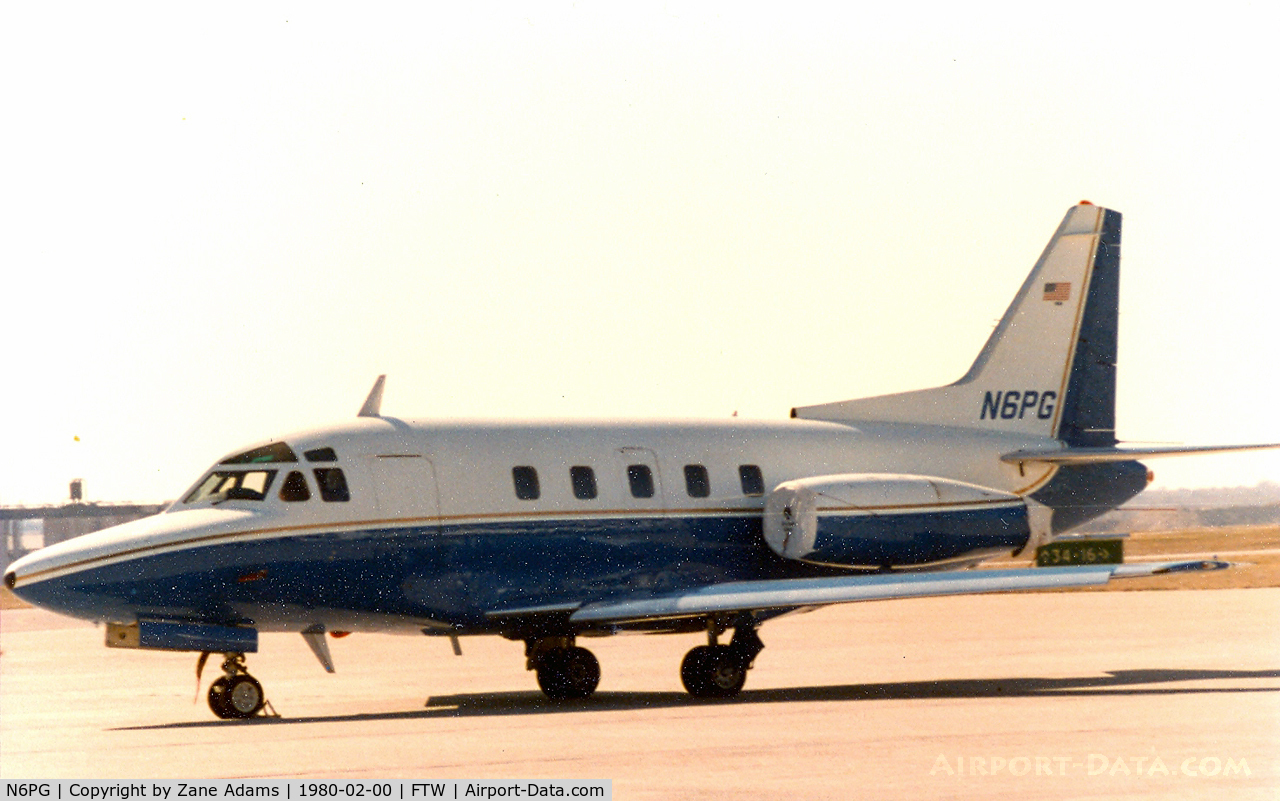 N6PG, North American NA-265-60 Sabreliner C/N 306-44, At Meacham Field - Sabreliner