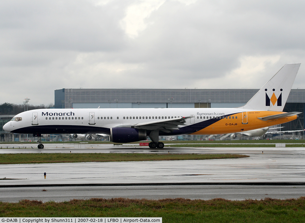 G-DAJB, 1987 Boeing 757-2T7 C/N 23770, Ready for take off rwy 14L.