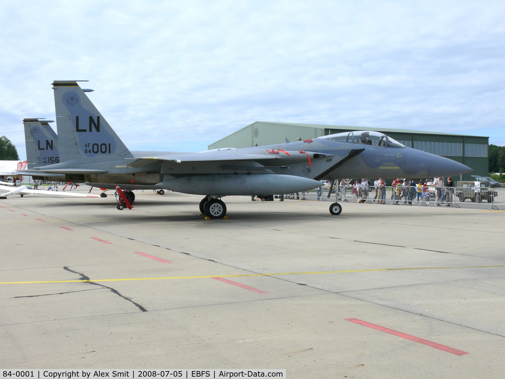 84-0001, 1984 McDonnell Douglas F-15C Eagle C/N 0908/C304, McDonnell Douglas F-15C Eagle LN/84-0001 US Air Force --->picture #1000 uploaded to Airport-data.com<---