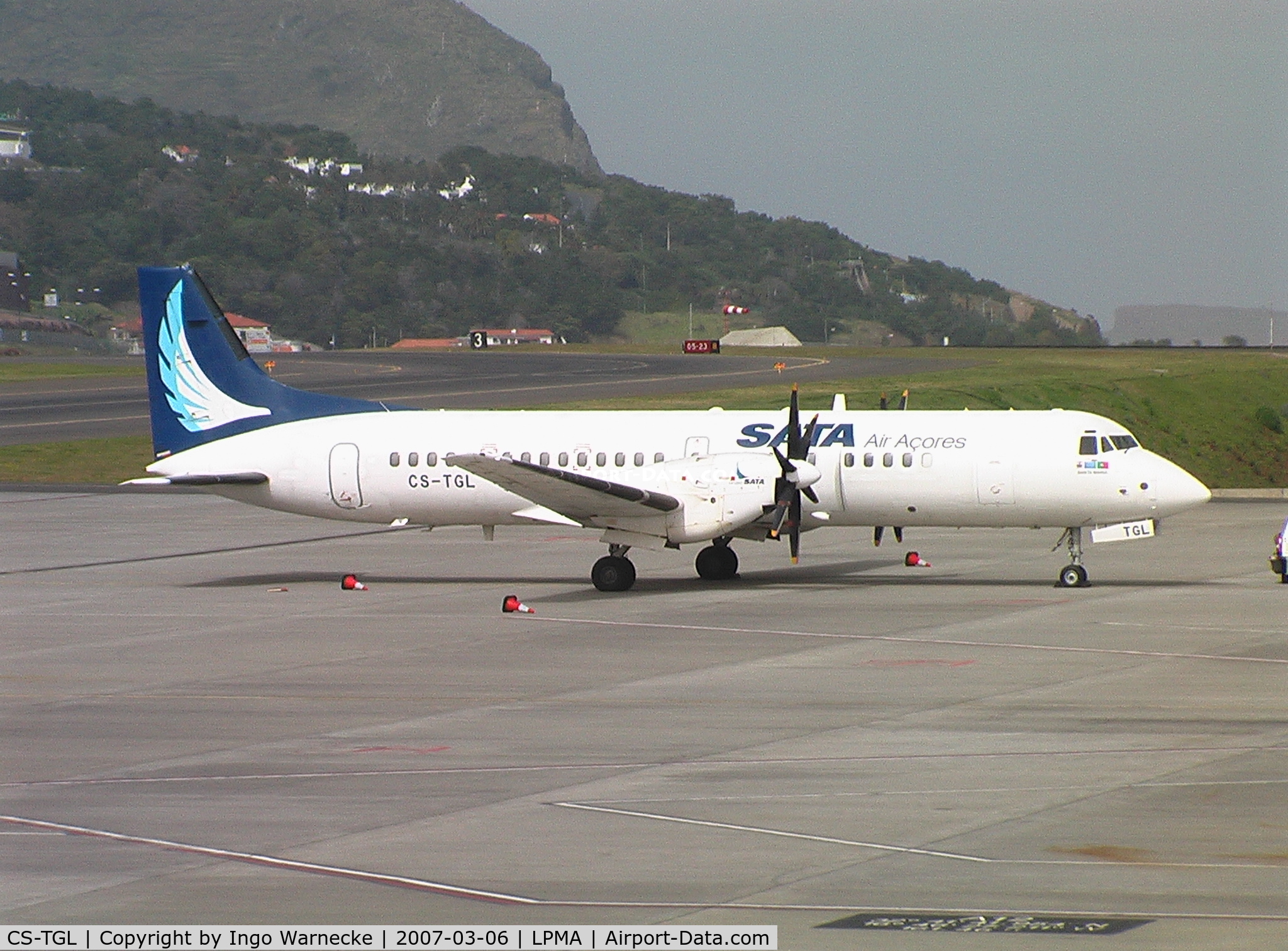 CS-TGL, 1989 British Aerospace ATP C/N 2019, BAe ATP of SATA at Madeira Airport