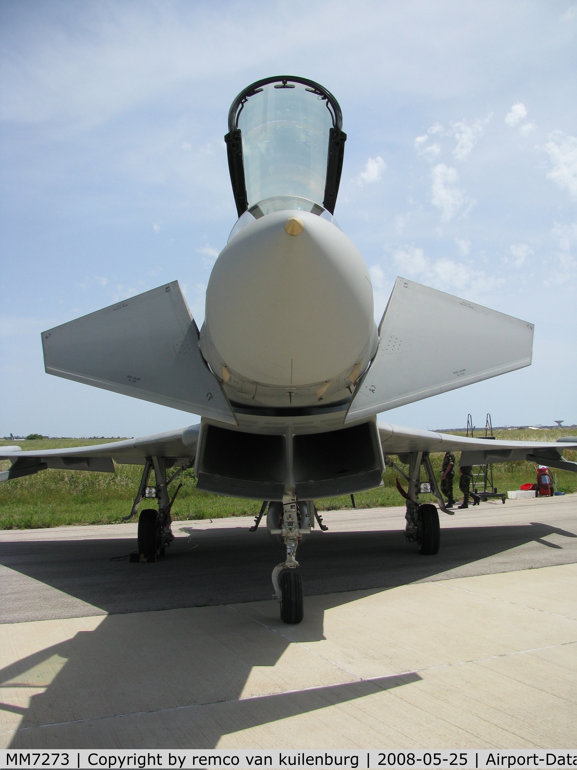 MM7273, 2005 Eurofighter EF-2000 Typhoon S C/N IS005, EF2000 MM7273/36-02