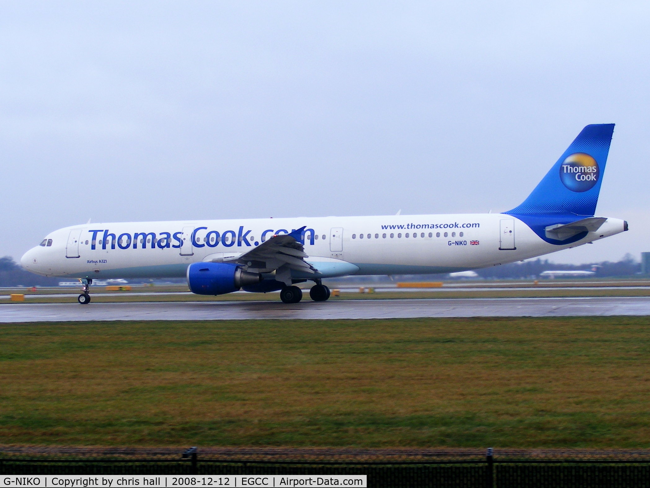 G-NIKO, 2000 Airbus A321-211 C/N 1250, Thomas Cook