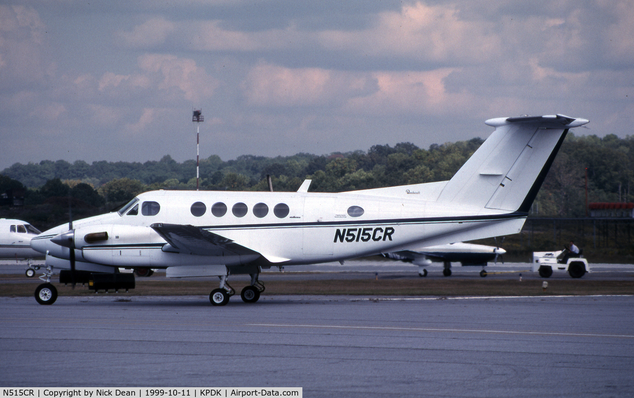 N515CR, 1983 Beech B200 King Air C/N BB-1175, KPDK