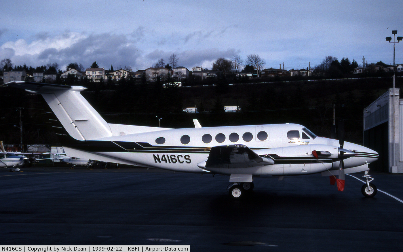 N416CS, 1984 Beech B200 King Air C/N BB-1182, KBFI (Currently registered N241PH)