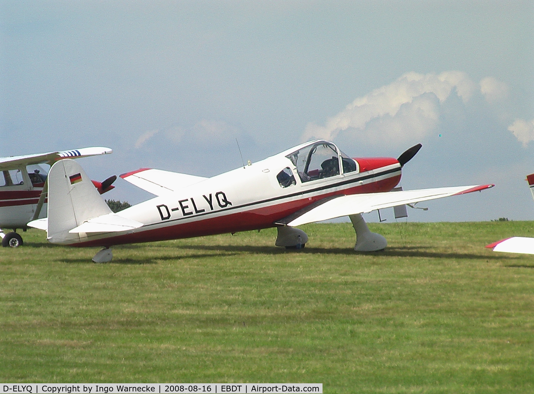 D-ELYQ, Klemm Kl-107C C/N 152, Klemm Kl 107C at 2008 Fly-in Diest airfield