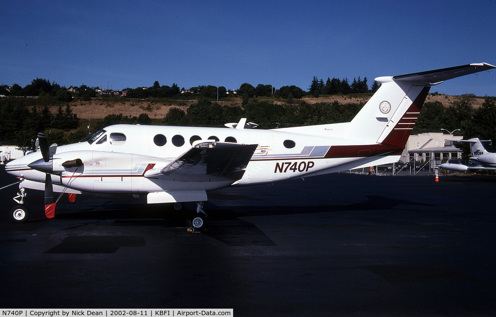 N740P, 1985 Beech B200 King Air C/N BB-1218, KBFI