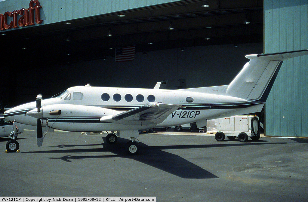 YV-121CP, 1991 Beechcraft B200 King Air C/N BB-1398, KFLL? (This aircraft was reported stolen)