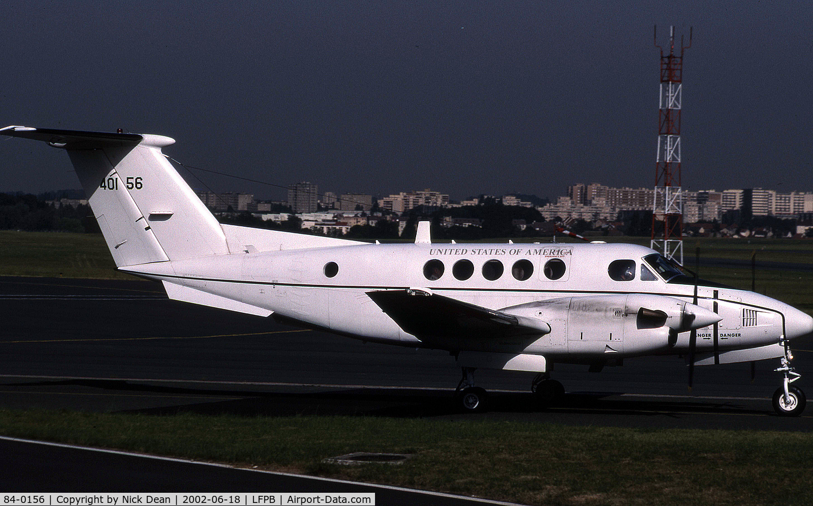 84-0156, 1984 Beech C-12U Huron C/N BL-086, LFPB