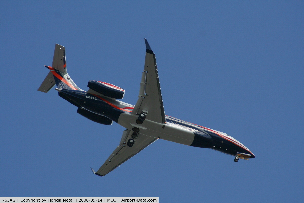 N63AG, 2008 Embraer EMB-135BJ Legacy C/N 14501061, Embraer Legacy 600