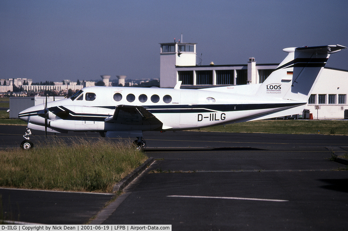 D-IILG, 1985 Beechcraft King Air 300LW C/N FA-63, LFPB (Currently registered N35LW)