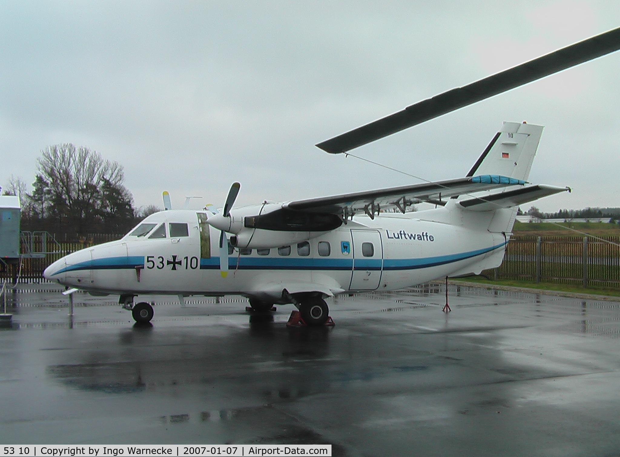 53 10, Let L-410UVP-S Turbolet C/N 800525, Let L-410 UVP (S) of the German Air Force VIP-Flight (Flugbereitschaft) at the Luftwaffenmuseum, Berlin Gatow