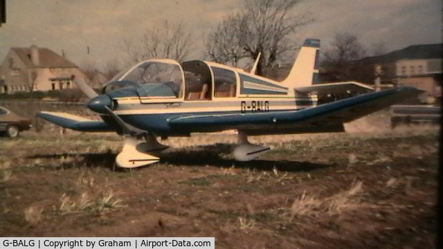 G-BALG, 1972 Robin DR-400-180 Regent Regent C/N 771, Tartan Barrel Air Race April 1973 Gilmerton to Lond.
