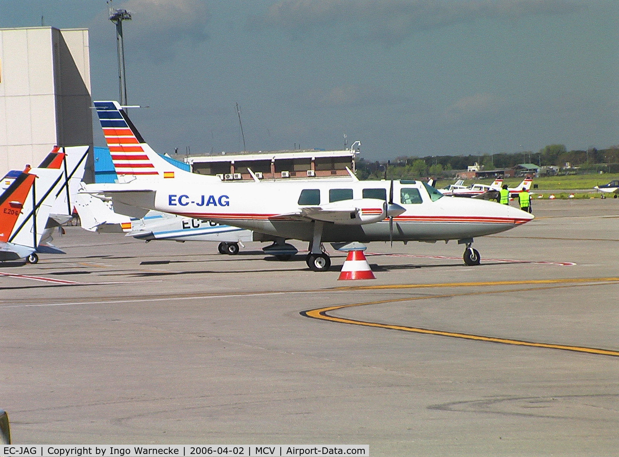 EC-JAG, Ted Smith Aerostar 601 C/N 61-0307-109, Ted Smith Aerostar 601 at Madrid Cuatro Vientos airfield