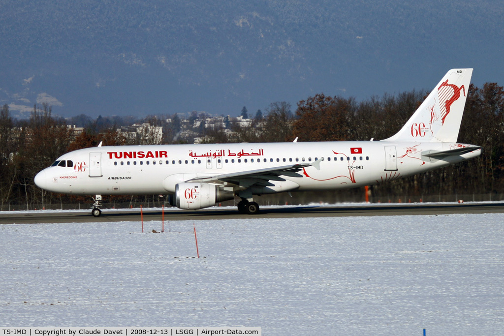 TS-IMD, 1991 Airbus A320-211 C/N 0205, Tunisair