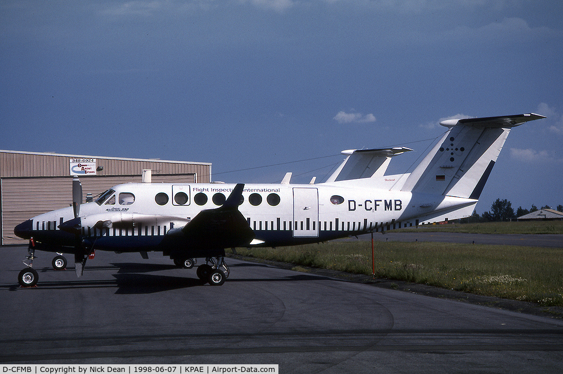D-CFMB, 1993 Beech King Air 350 C/N FL-97, KPAE