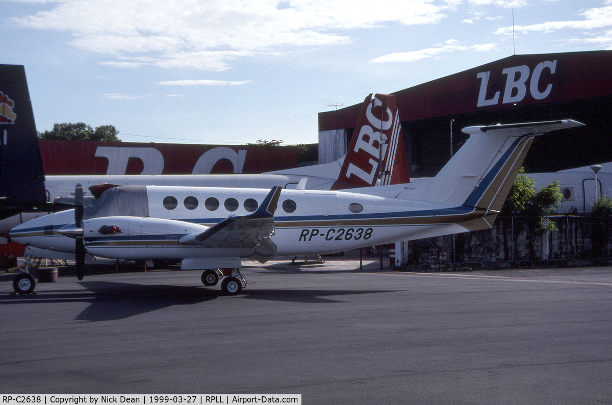 RP-C2638, 1996 Beechcraft King Air 350B C/N FL-137, RPLL