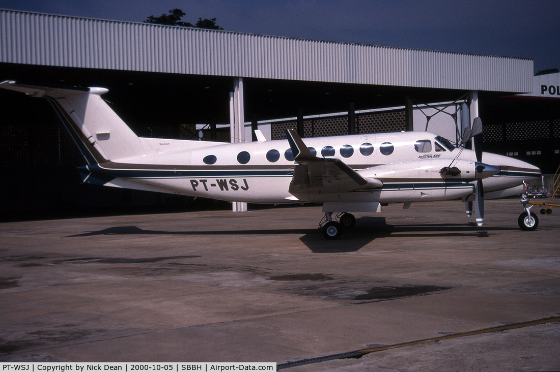 PT-WSJ, 1996 Beechcraft King Air 350B C/N FL-152, SBBH