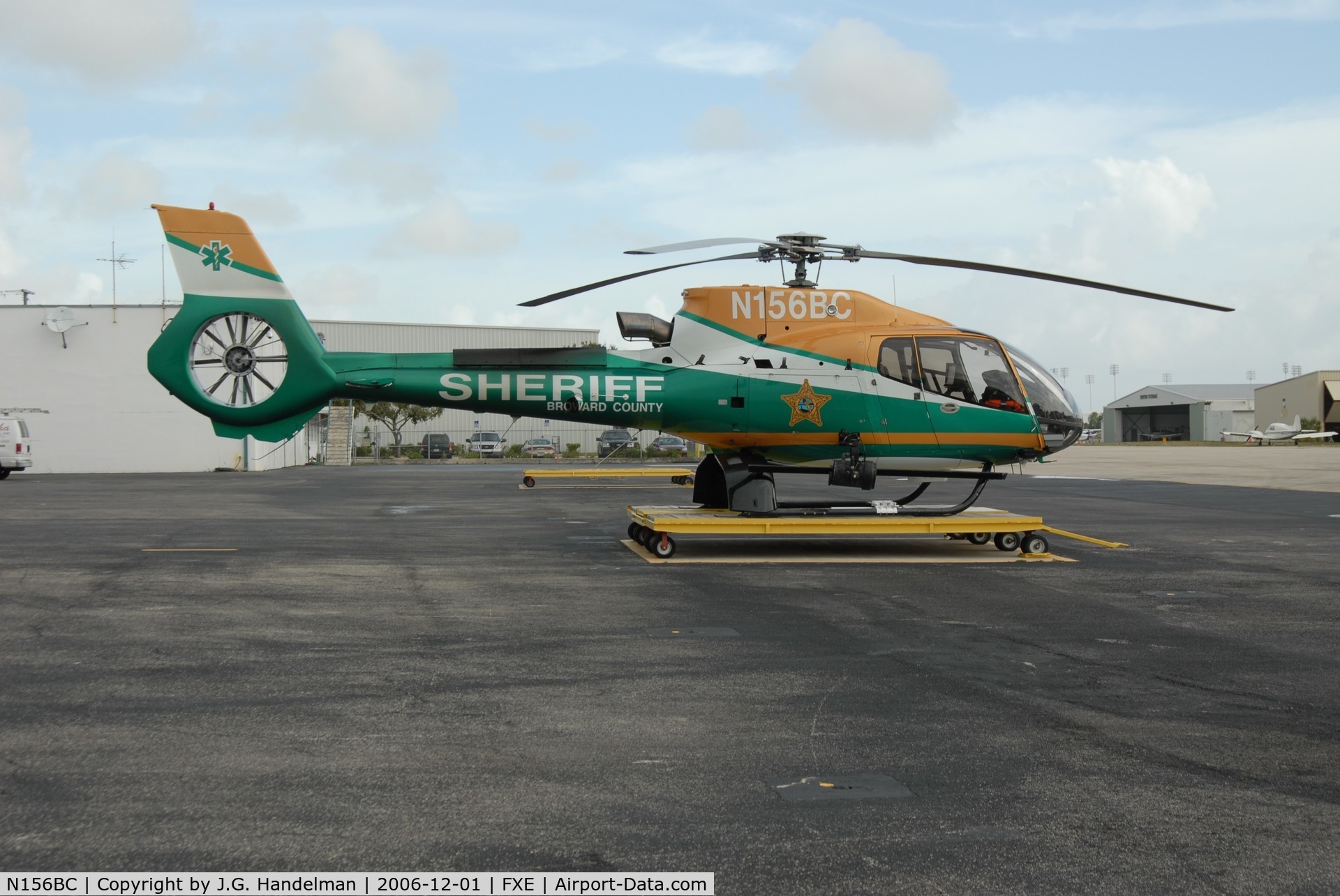 N156BC, 2002 Eurocopter EC-130B-4 (AS-350B-4) C/N 3614, Sheriff at Ft. Lauderdale Exec Airport FL