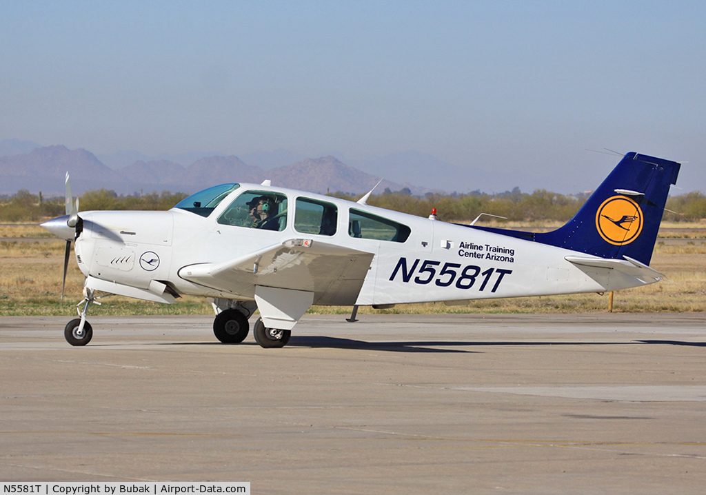 N5581T, 1989 Beech F33A Bonanza C/N CE-1350, Coolidge