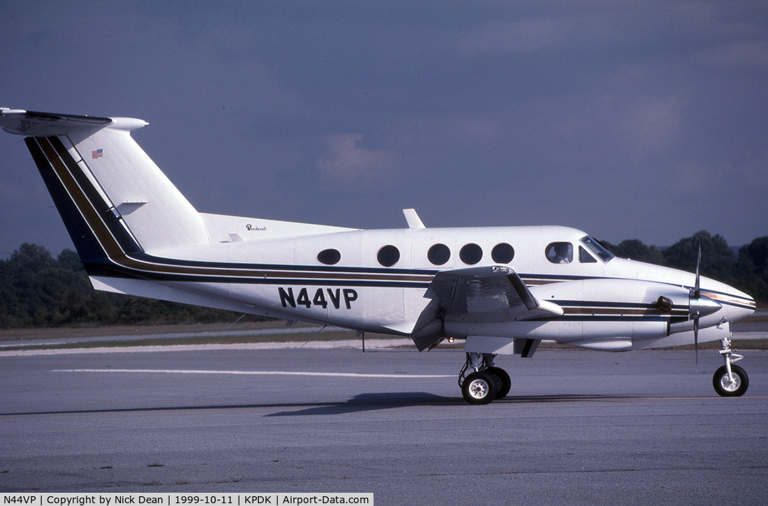 N44VP, 1980 Beech F90 King Air King Air C/N LA-60, KPDK (Sold to Venezuela current identity unknown)
