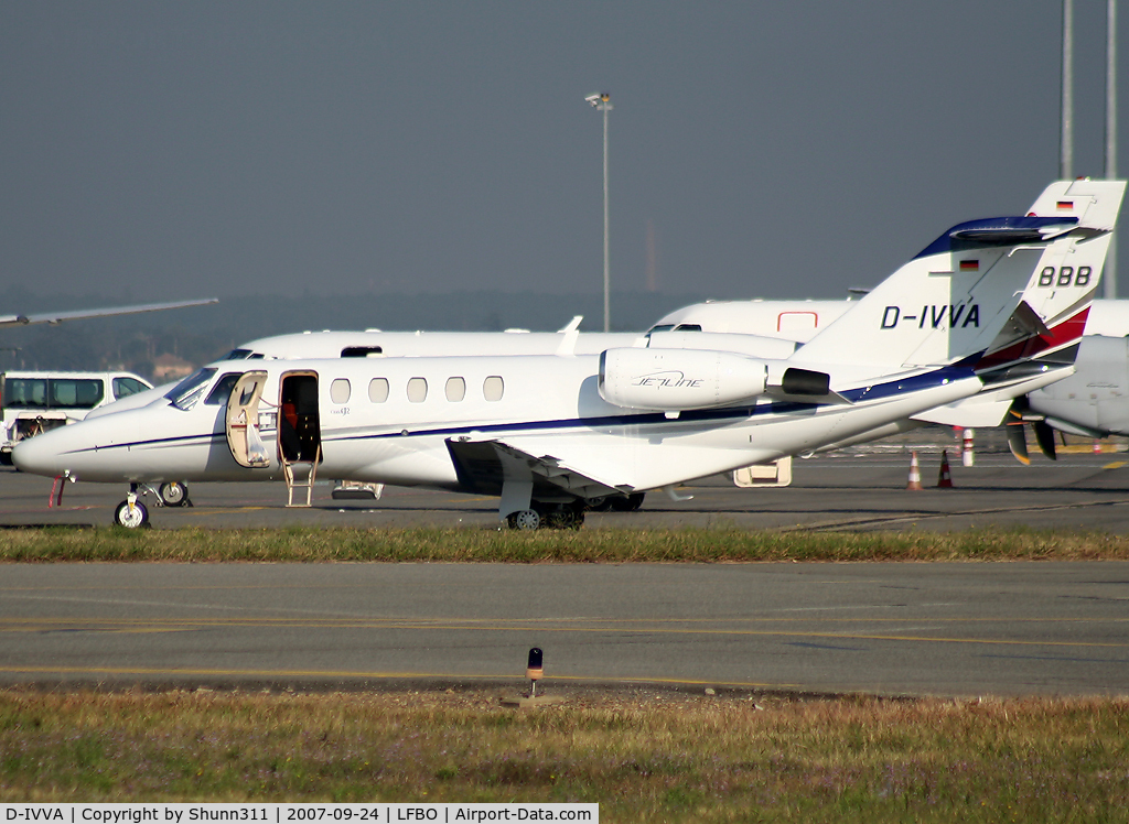 D-IVVA, 2003 Cessna 525A CitationJet CJ2 C/N 525A-0147, Parked at the General Aviation area...