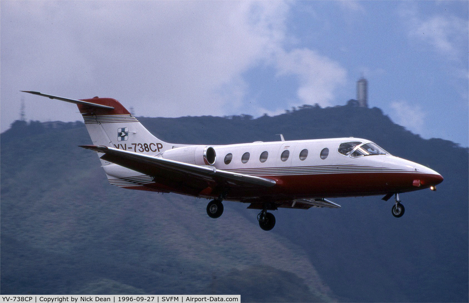 YV-738CP, 1991 Beechcraft 400 Beechjet C/N RJ-06, SVFM (Currently registered N406TS and ex MU300 C/N A1006SA)