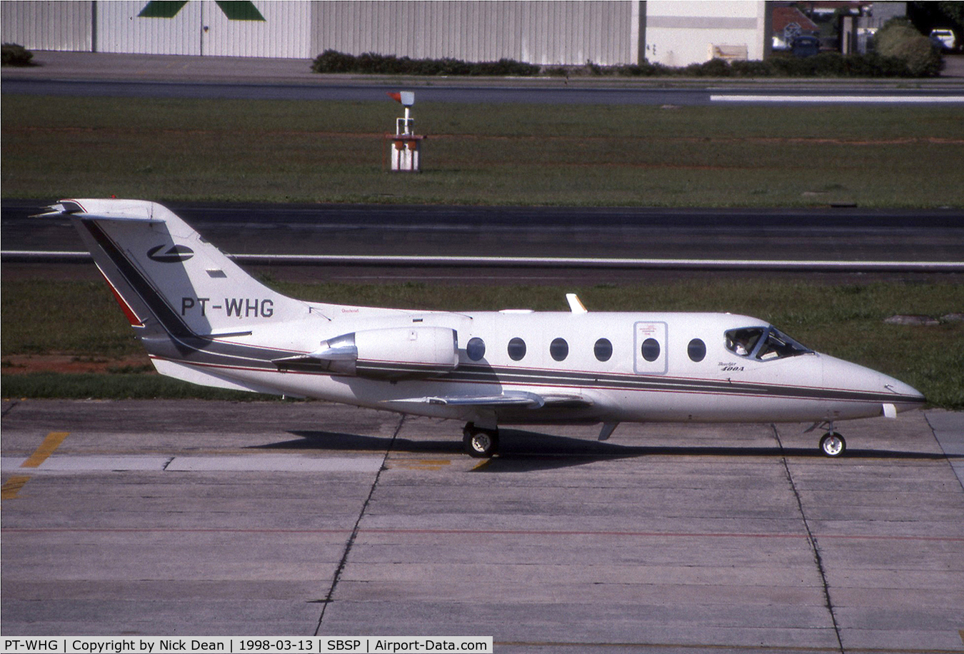 PT-WHG, 1992 Beechcraft 400A Beechjet C/N RK-54, SBSP