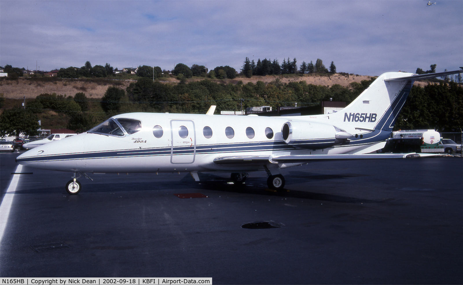 N165HB, 1994 Beechcraft 400A Beechjet C/N RK-90, KBFI (Currently registered N132WE)