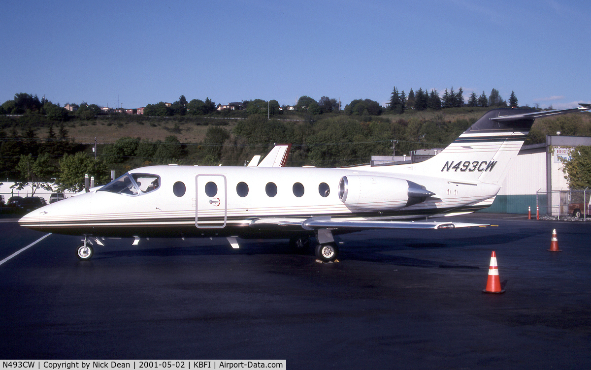 N493CW, 1994 Beech 400A Beechjet C/N RK-93, KBFI
