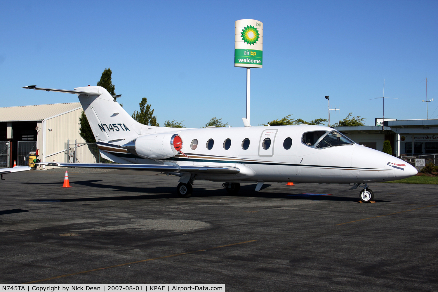 N745TA, 1997 Beech 400A Beechjet C/N RK-145, KPAE