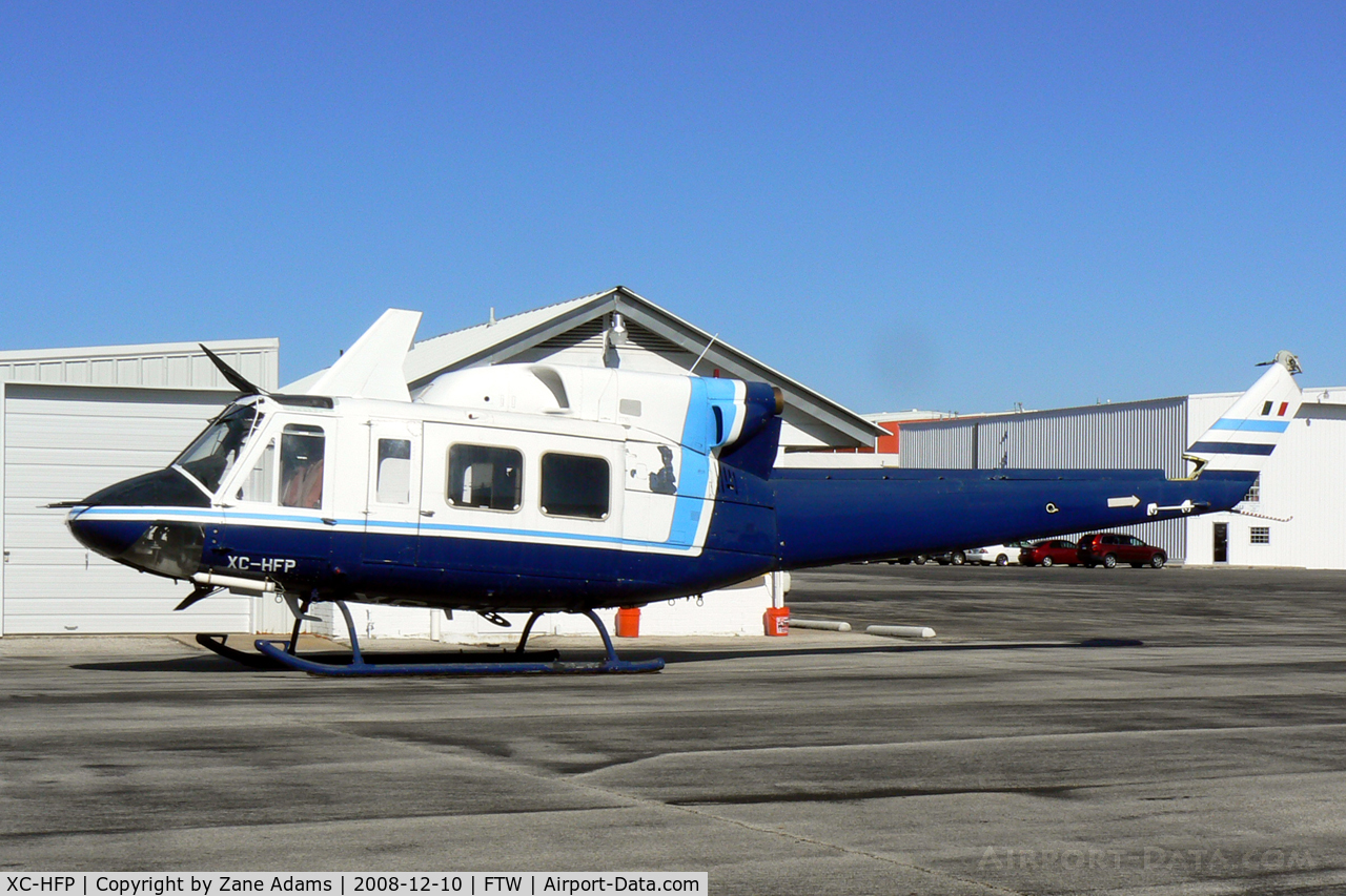 XC-HFP, Bell 212 C/N 31311, At Meacham Field - Mexican registered Bell 212
