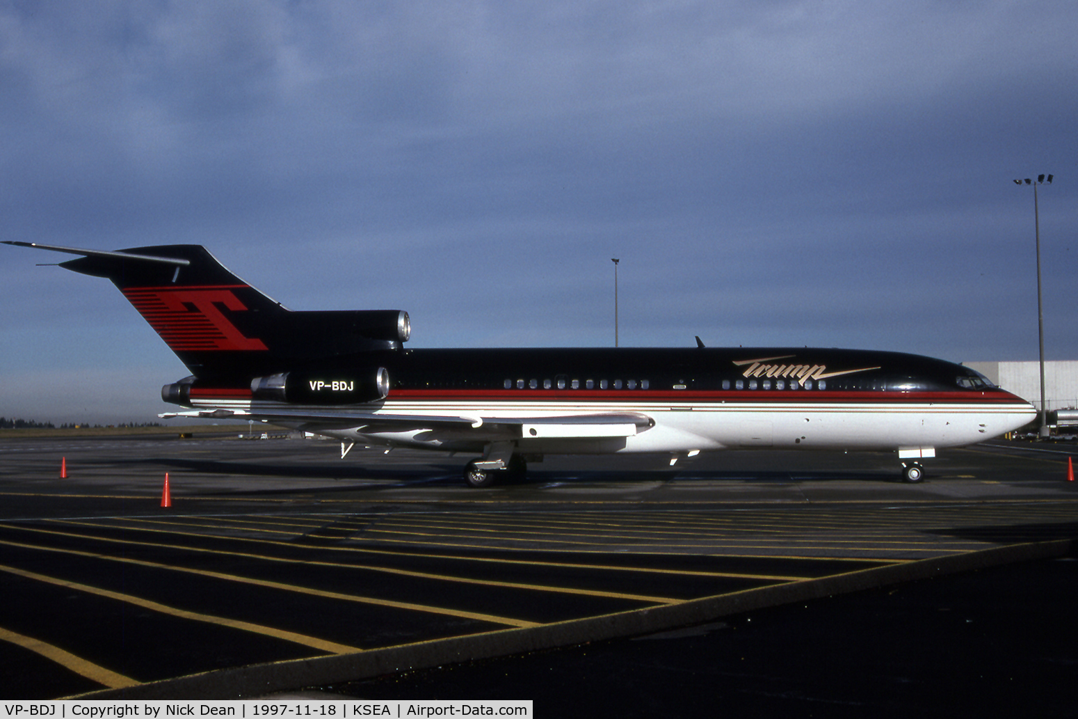 VP-BDJ, 1968 Boeing 727-23 C/N 20046, KSEA