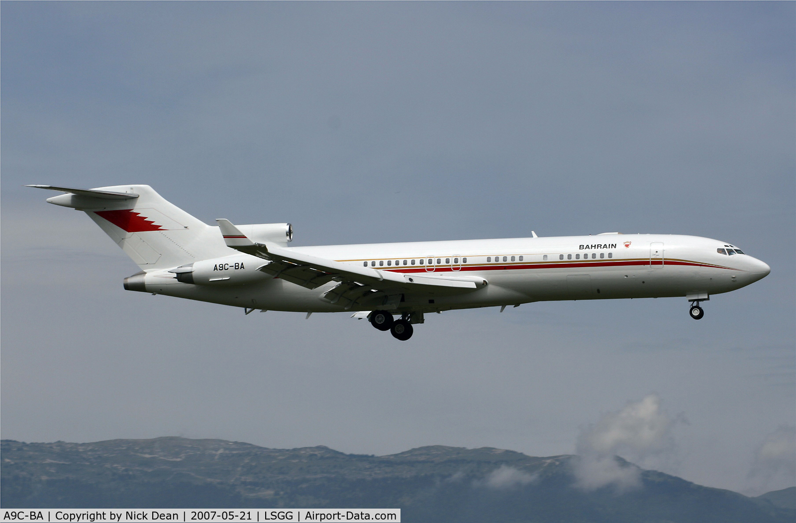 A9C-BA, 1980 Boeing 727-2M7 C/N 21824, LSGG