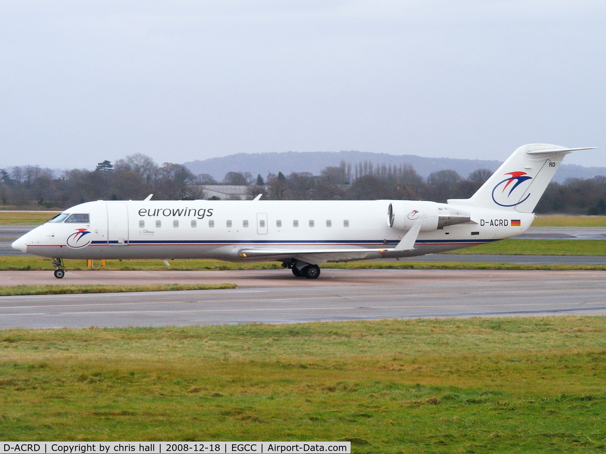 D-ACRD, Canadair CRJ-200ER (CL-600-2B19) C/N 7583, Eurowings