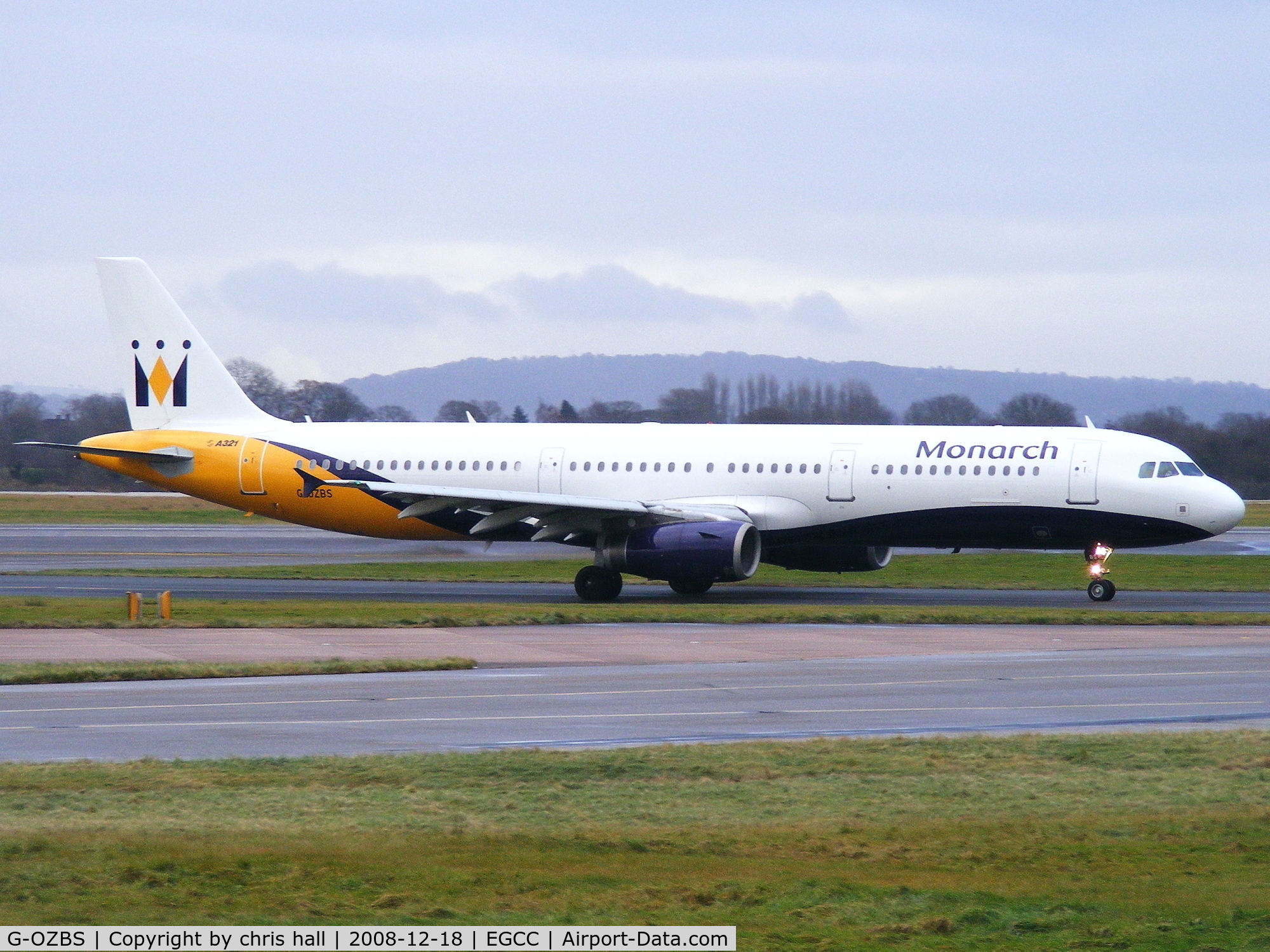 G-OZBS, 2001 Airbus A321-231 C/N 1428, Monarch