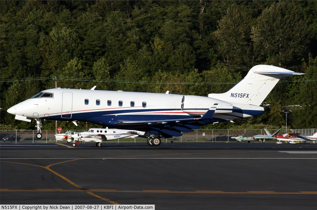 N515FX, 2004 Bombardier Challenger 300 (BD-100-1A10) C/N 20032, KBFI