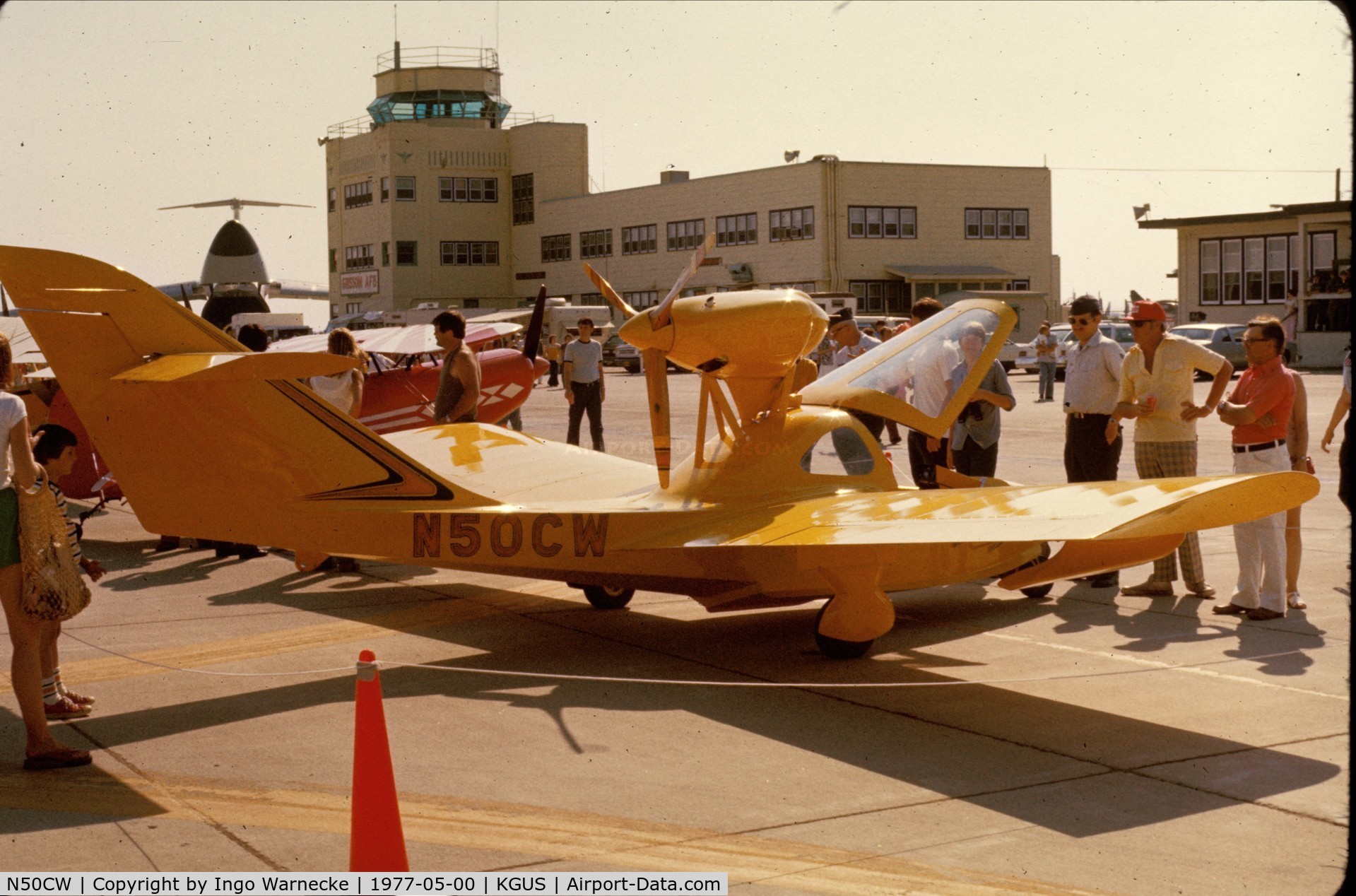 N50CW, 1977 Pereira Osprey II C/N 50, Pereira Osprey II at Grissom AFB Airshow