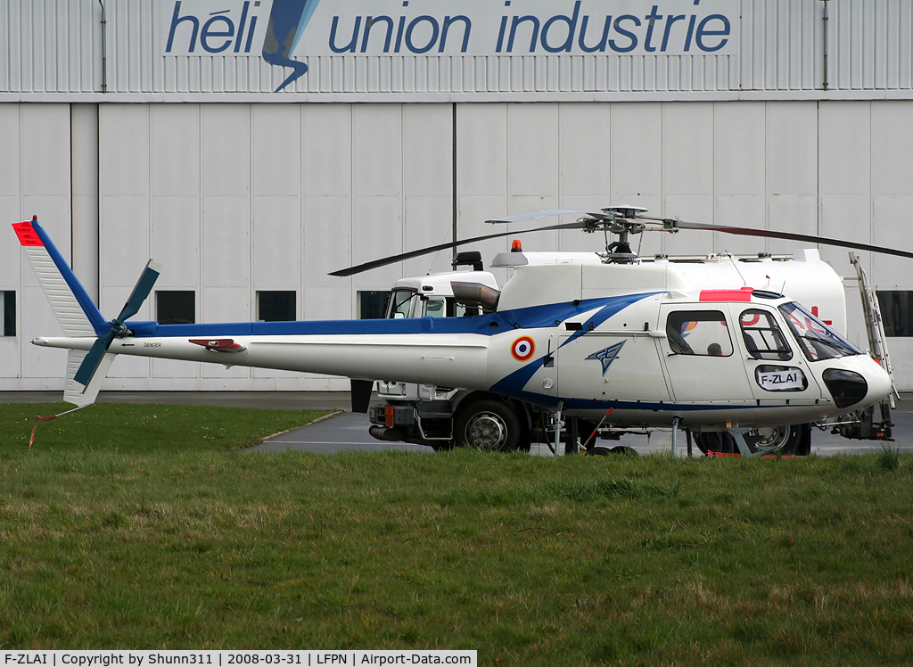 F-ZLAI, Eurocopter AS-550U2 Fennec C/N 2851, On maintenance at Eurocopter...