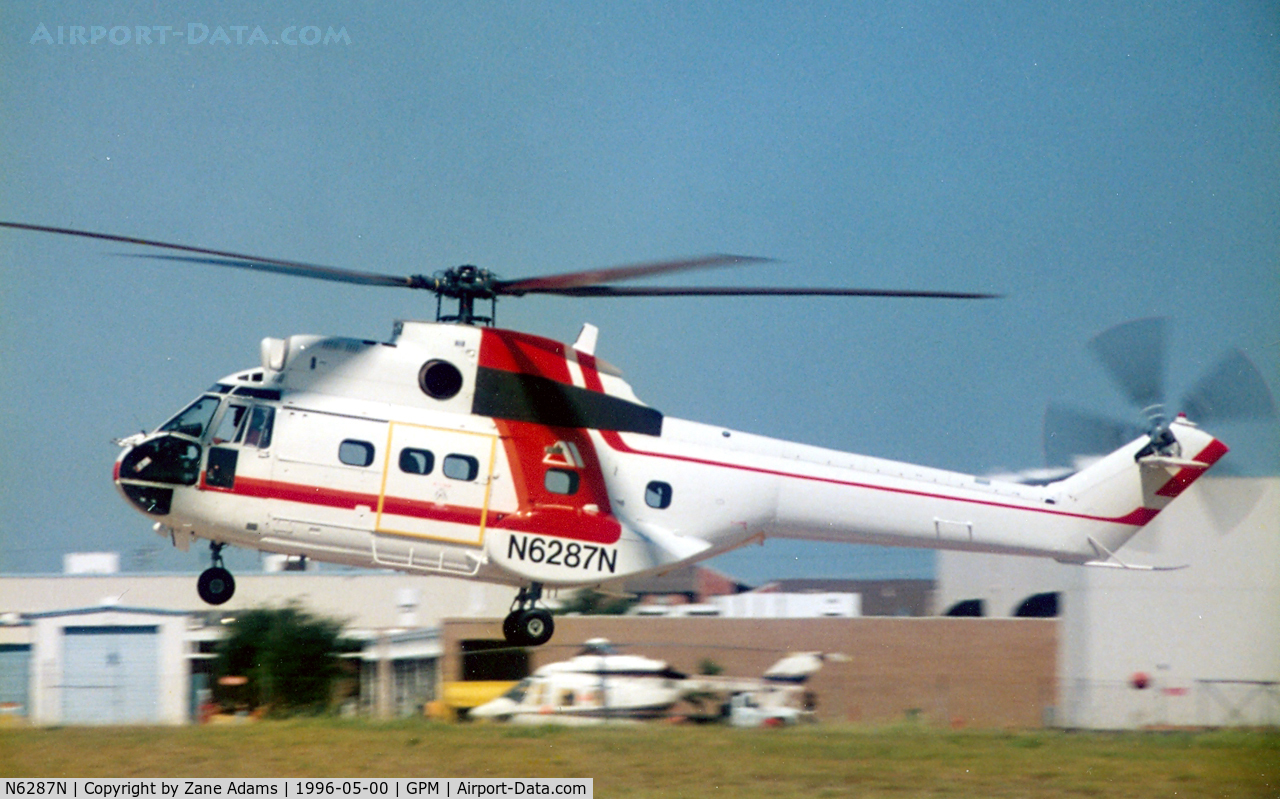 N6287N, Aerospatiale SA-330J Puma C/N 1623, At Grand Prairie Municipal - Puma