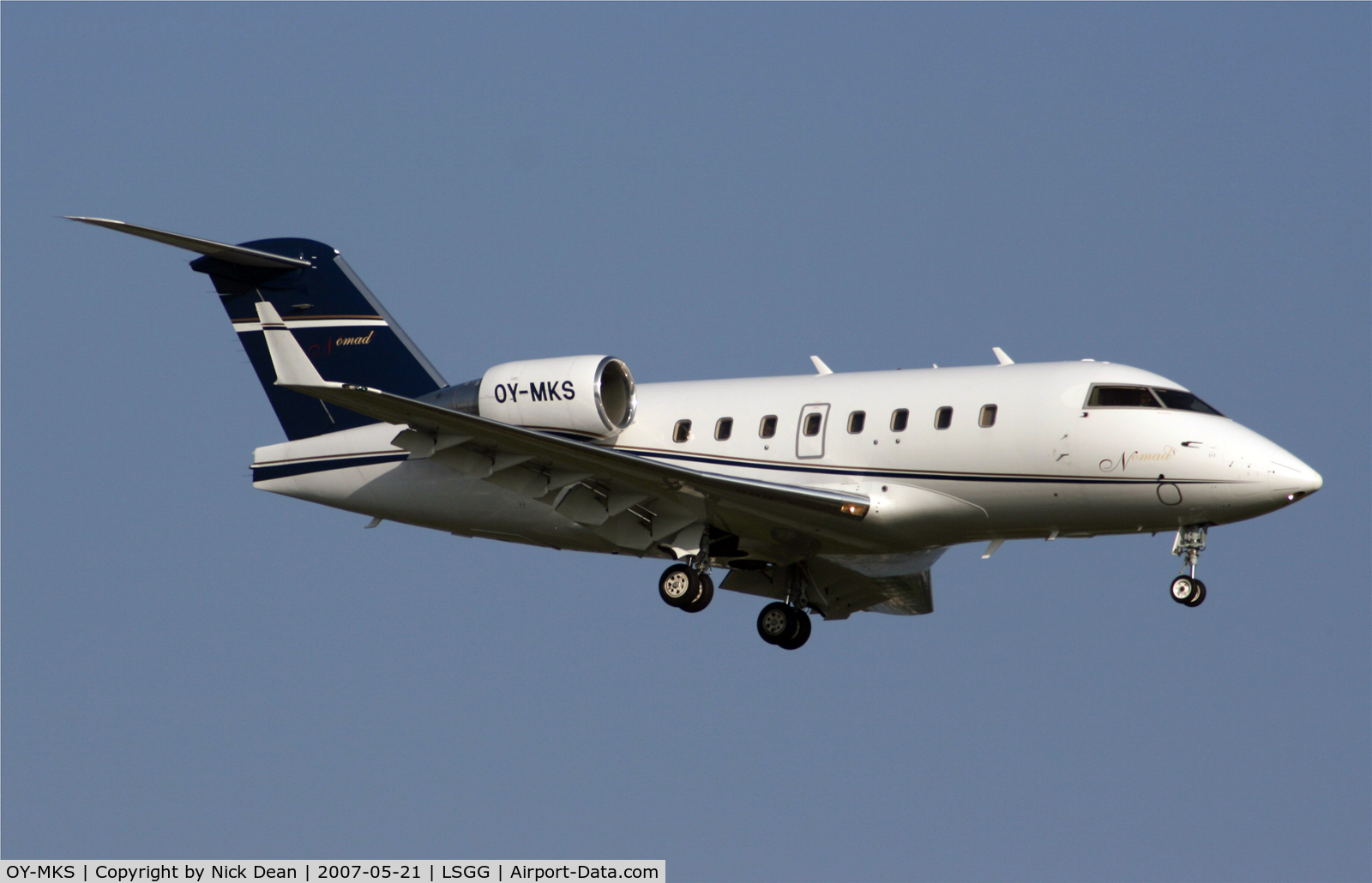 OY-MKS, 2005 Bombardier Challenger 604 (CL-600-2B16) C/N 5624, LSGG (Currently registered HB-JGR)