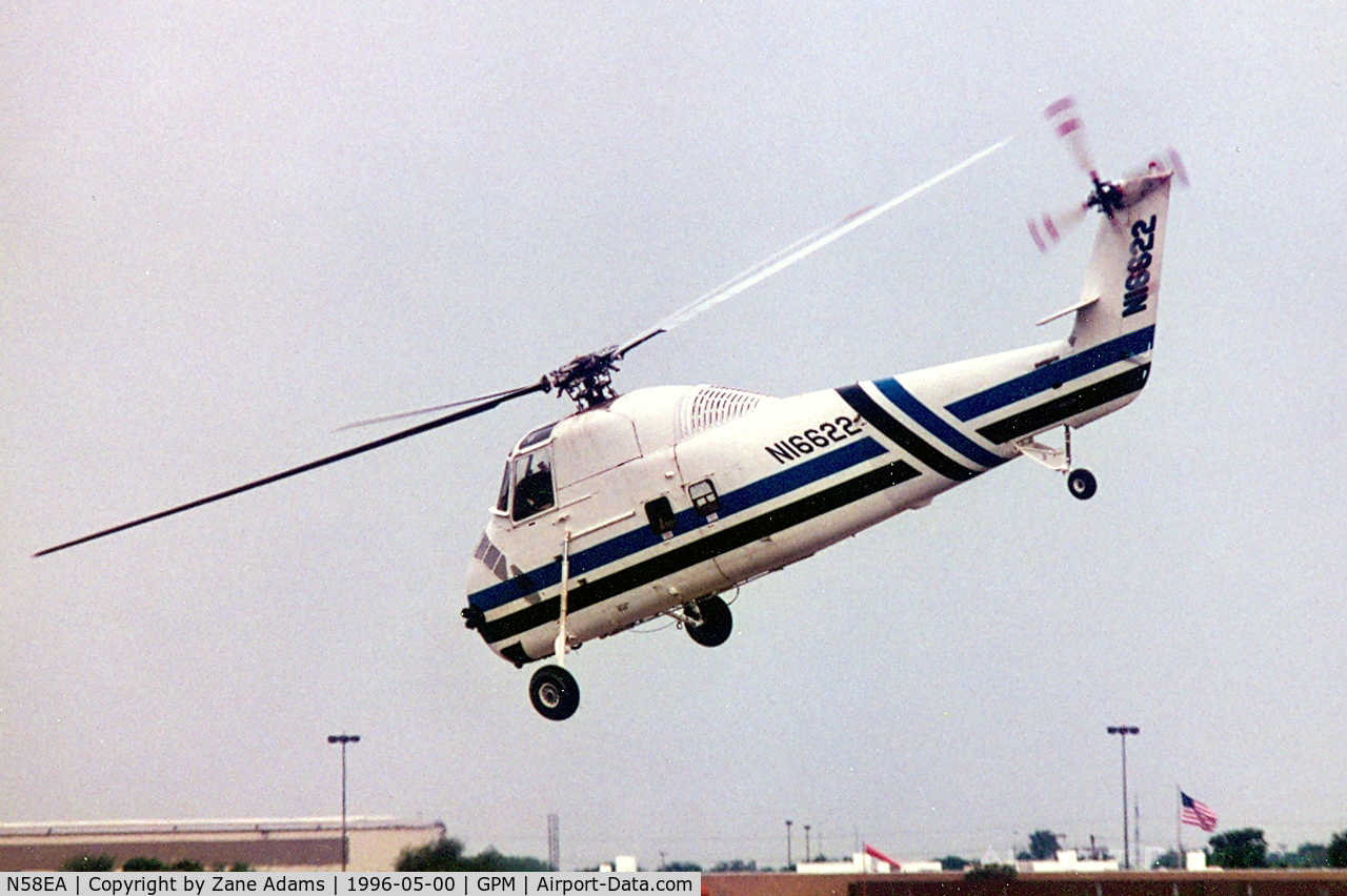 N58EA, 1959 Sikorsky UH-34E C/N 145713, Sikorsky UH-34E at Grand Prairie Registered as N16622